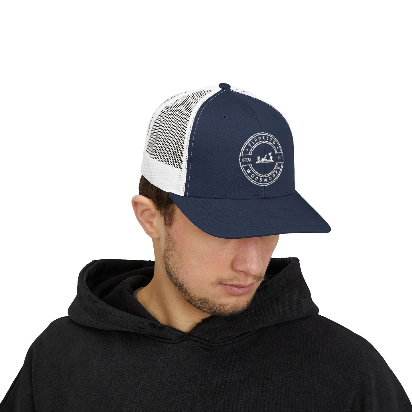Rustic Adventure Snapback Trucker Cap | Outdoor Fashion, Camping Gear, Fishing Hat, Gift for Him, Unisex Summer Accessory