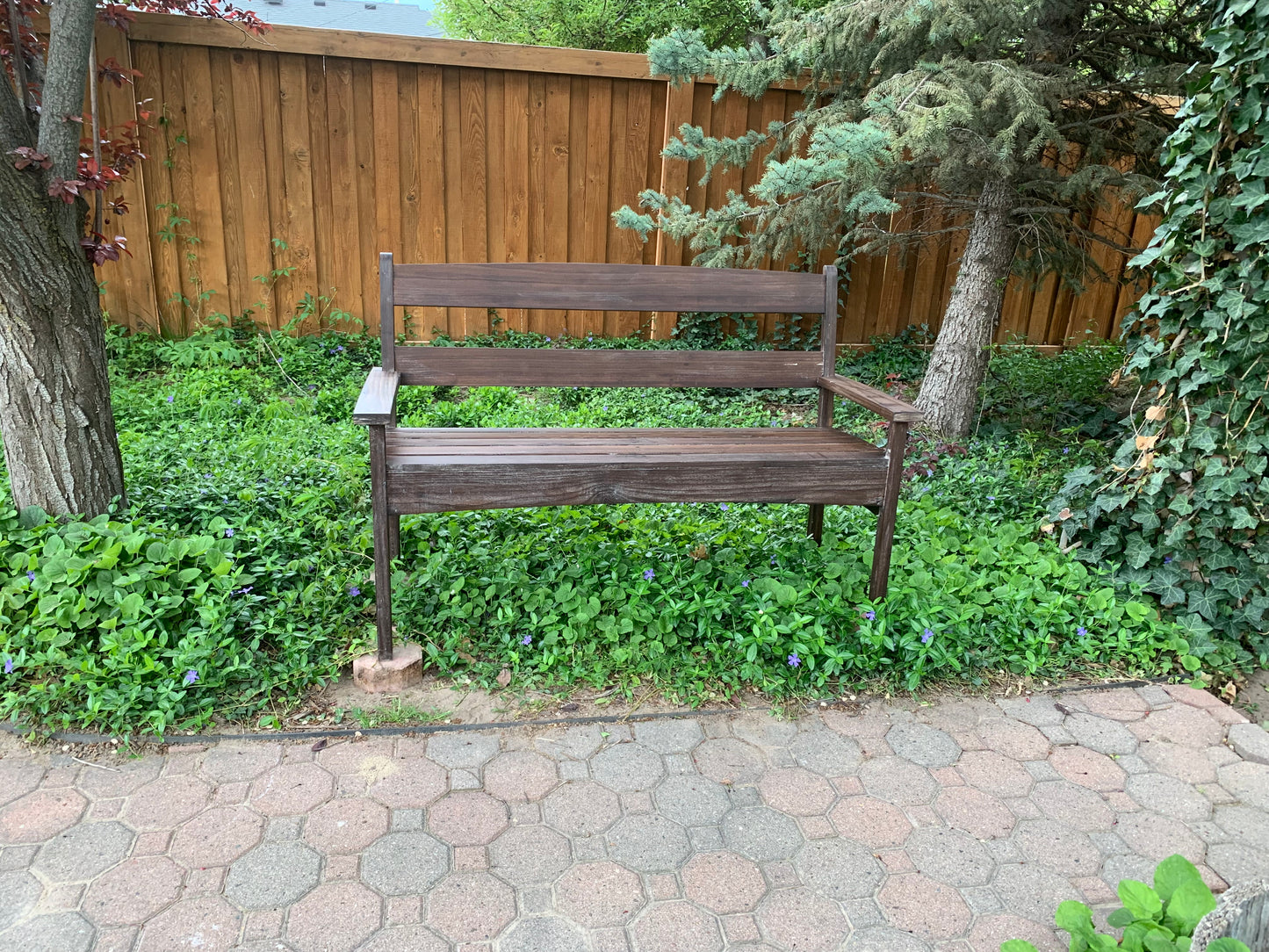 Custom Handcrafted Garden Bench