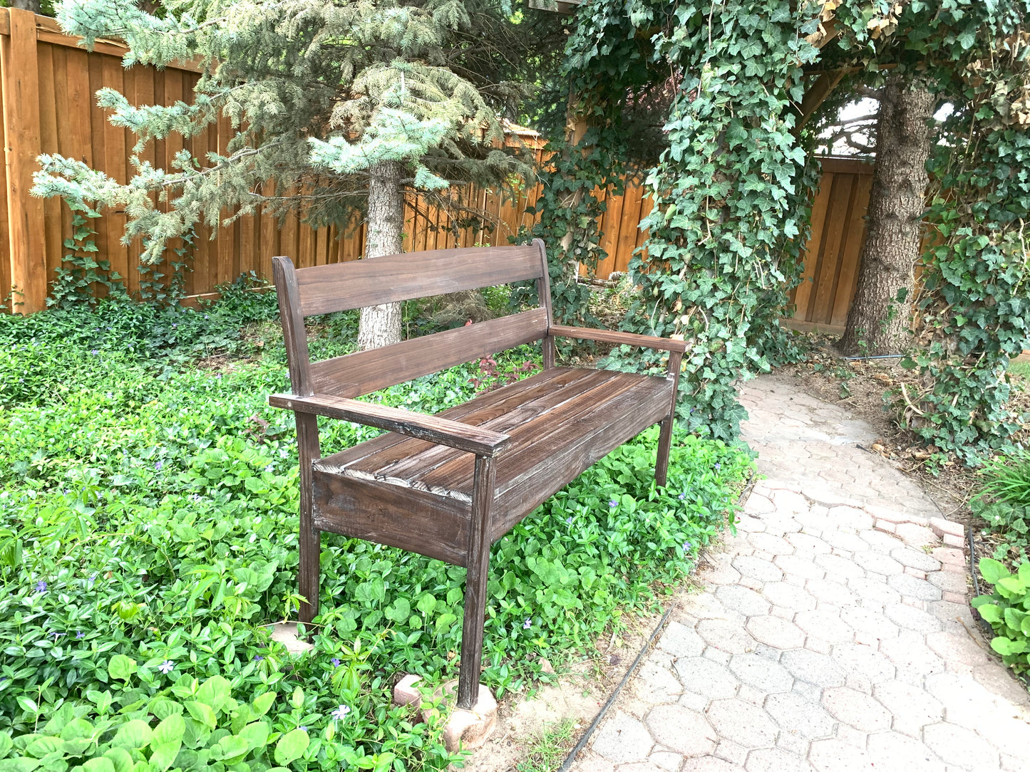 Custom Handcrafted Garden Bench