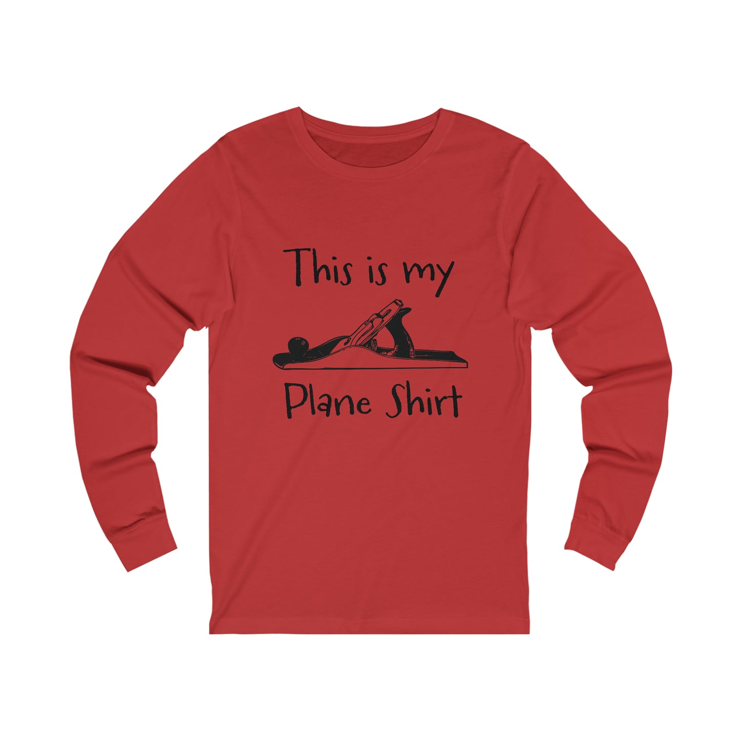 Plane Shirt Long Sleeve Tee