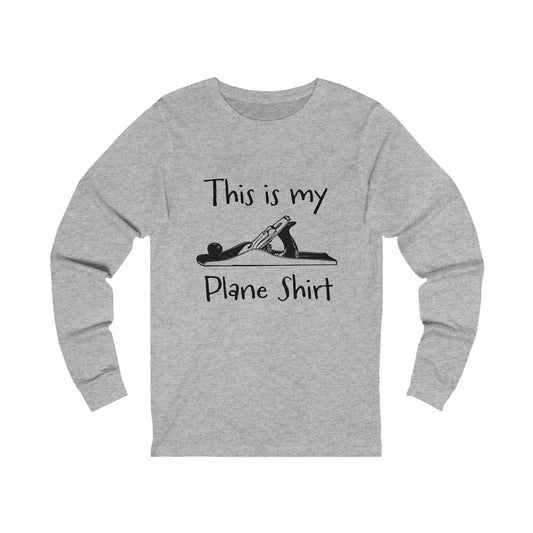 Plane Shirt Long Sleeve Tee