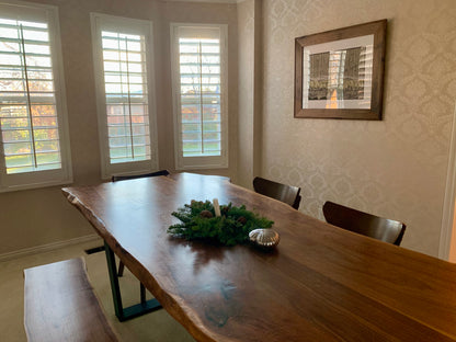 Custom Live Edge Dining Table