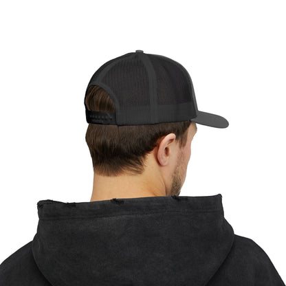 Rustic Adventure Snapback Trucker Cap | Outdoor Fashion, Camping Gear, Fishing Hat, Gift for Him, Unisex Summer Accessory