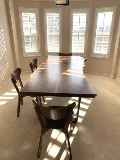 Custom Live Edge Dining Table