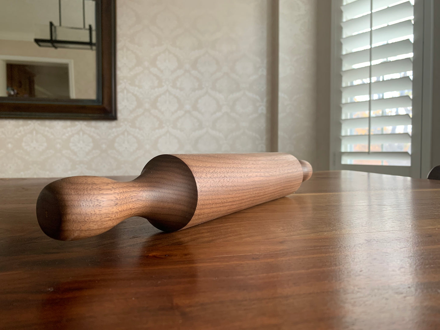 Handmade Walnut Rolling Pin