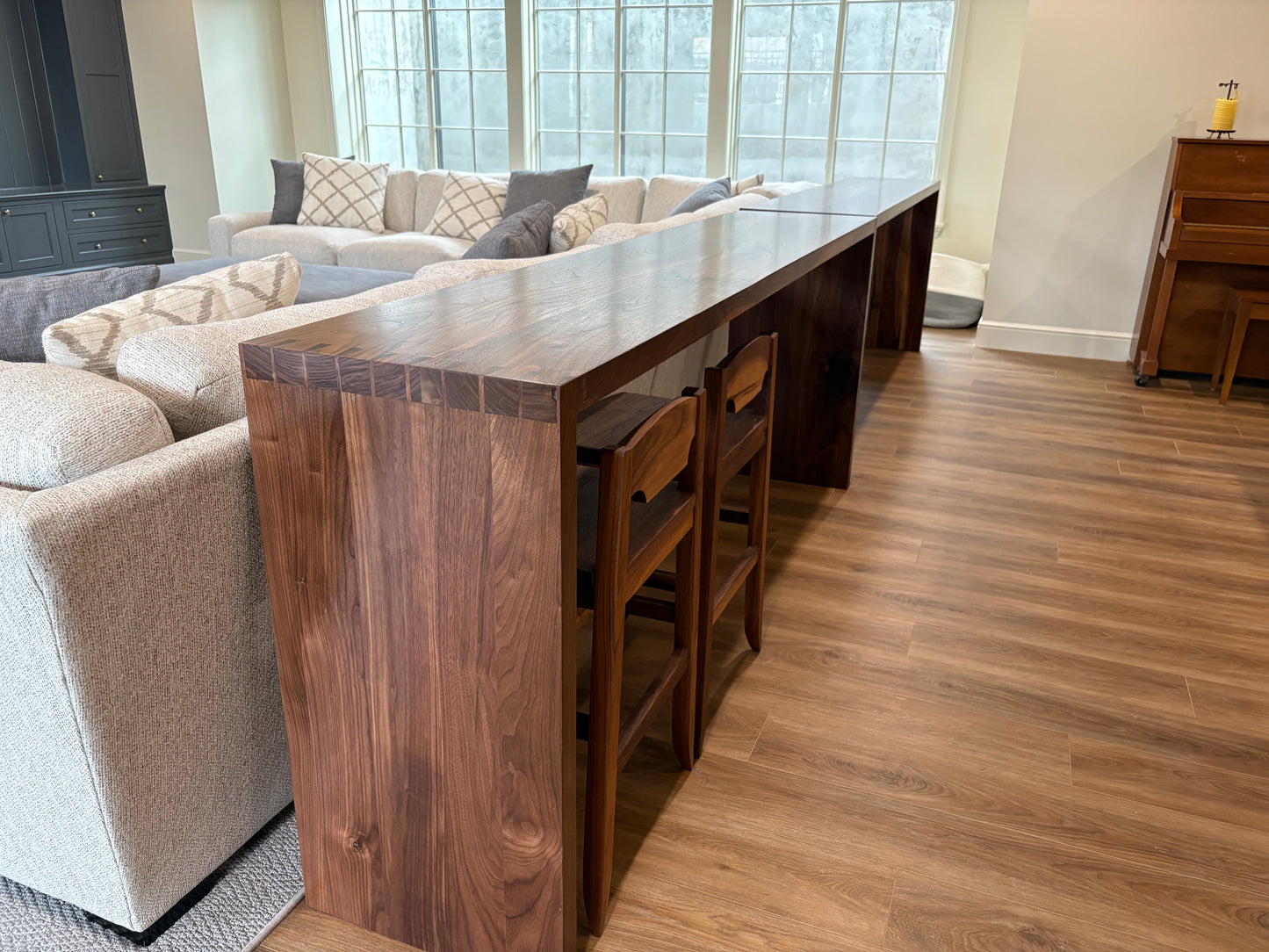 Minimalist Dovetailed Sofa Table