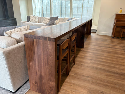 Minimalist Dovetailed Sofa Table