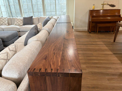 Minimalist Dovetailed Sofa Table