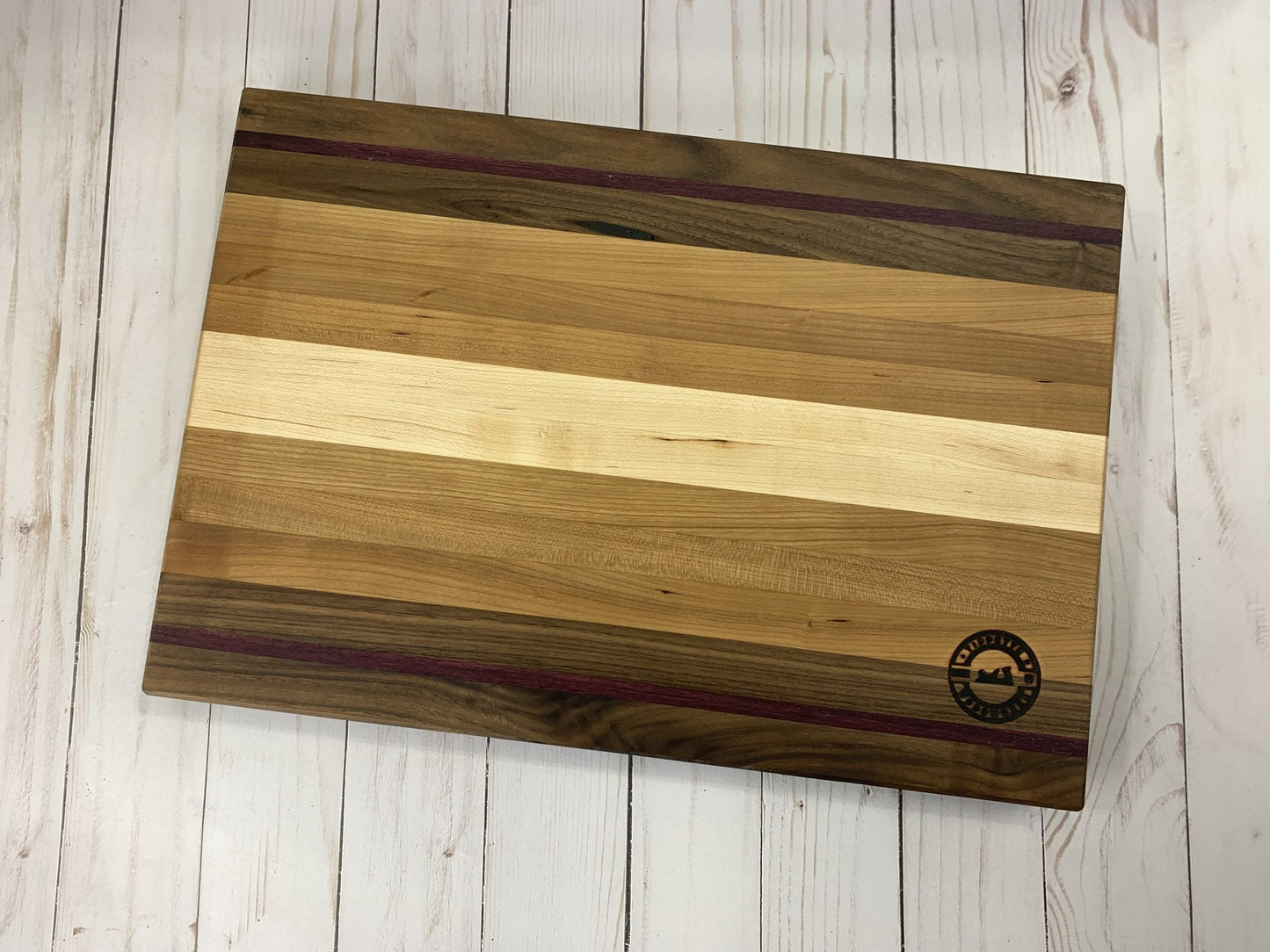 Medium Cutting Board Cherry/Walnut/Maple/Purpleheart